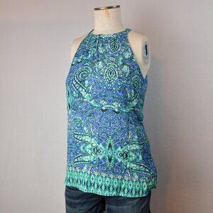 Cynthia Rowley Paisley Print Tank Top - Size S